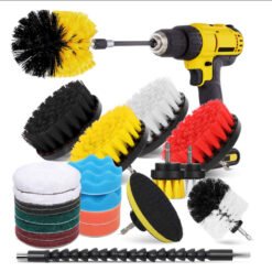 Alternative view of 26 Pieces Of Electric Drill Brush Head Set For Car Cleaning Brushes