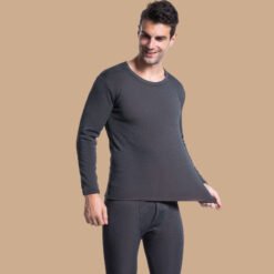 Alternative view of Men's Gold Velvet Autumn Clothes Trousers Plush And Thickened