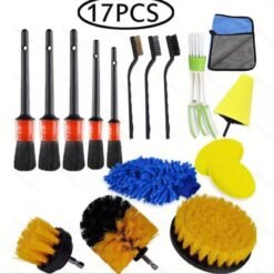 26 Pieces Of Electric Drill Brush Head Set For Car Cleaning Brushes