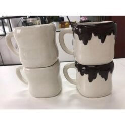 Alternative view of Marshmallow Ceramic Mugs White And Black