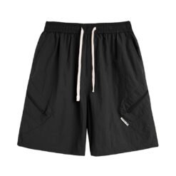 Man In The Street With Wide Leg Shorts - Black, 3XL