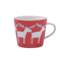 Super Cute Mugs Couple Coffee Mugs - Deep red