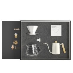 Household Hand Brew Set Coffee Gift Box - Beige