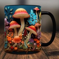 Fashion Personality Magic Mushroom Mugs - 3Style, 300ml