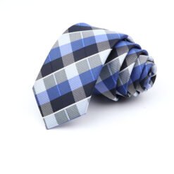 6cm Casual Ties For Men Skinny Tie Fashion Polyester Plaid - Q