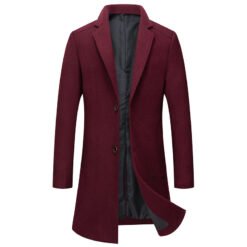 New Arrival Wool & Blends Suit - Red wine, 4XL