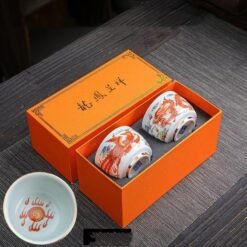 Chinese Retro Enamel Tea Cup Tea Cup - 02 Style