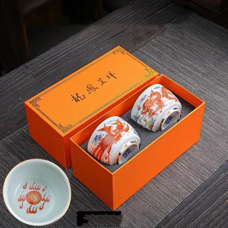 Chinese Retro Enamel Tea Cup Tea Cup - Image 10