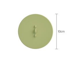 Silicone Lids For Cups, Silicone Cup Covers, Colored Universal Cup Lids, Reusable Mug Cover, Food Grade Dust-proof Airtight Seal Lids For Mugs Tea Cups Coffee Cup - Green