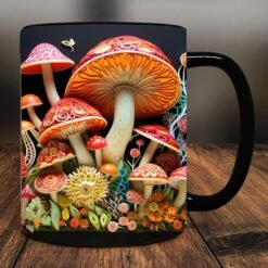 Fashion Personality Magic Mushroom Mugs - 2Style, 300ml