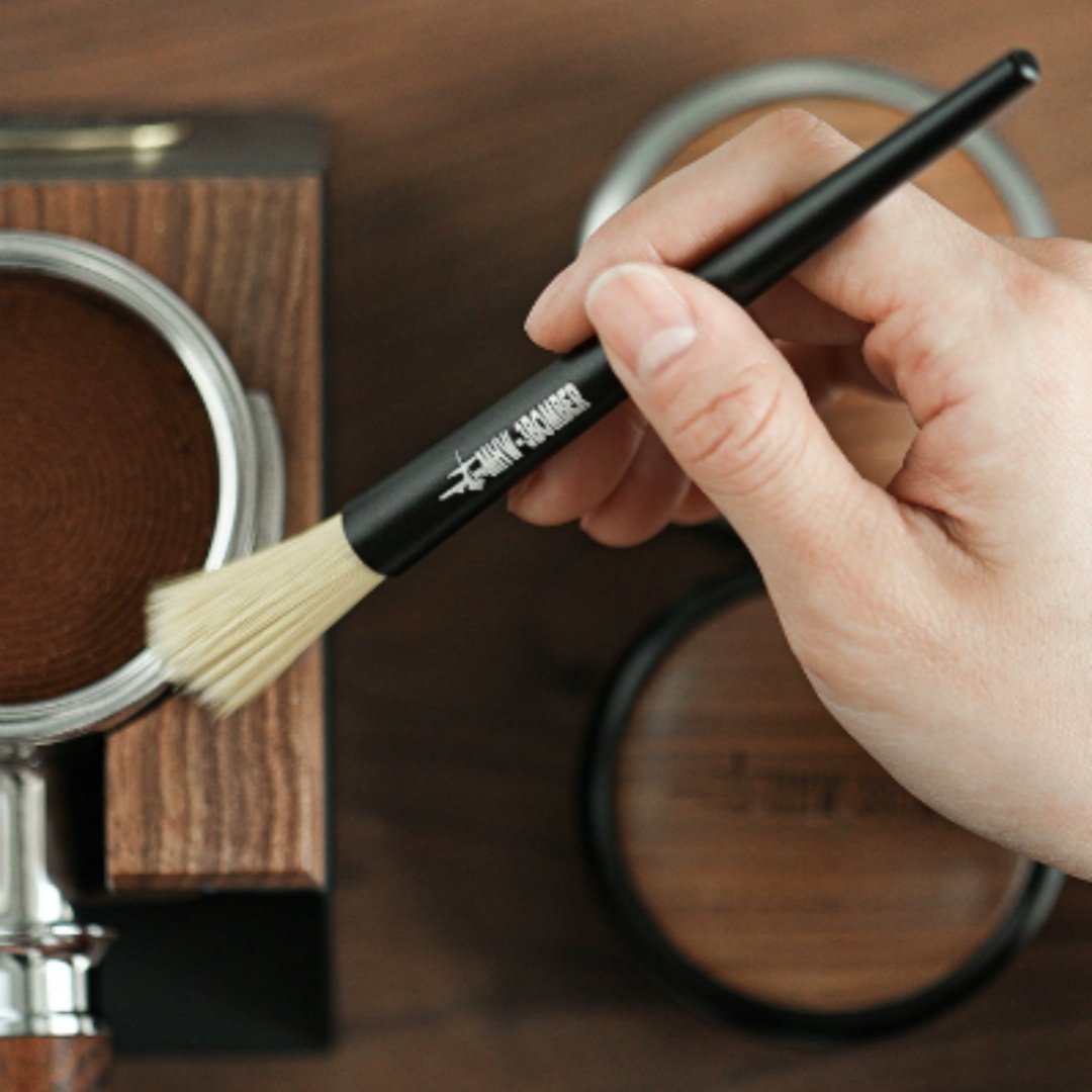 Coffee Brush Coffee Grinder Cleaning Brush Aluminum Alloy Cleaning Brush