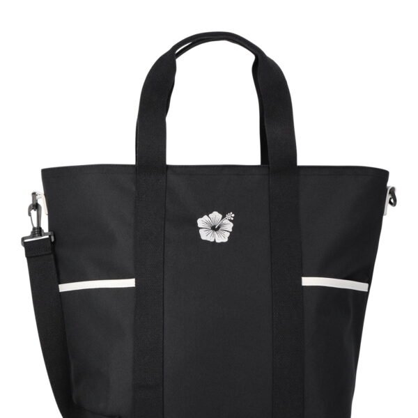 No Boundaries Women's Beach Insulated Tote Bag, Black