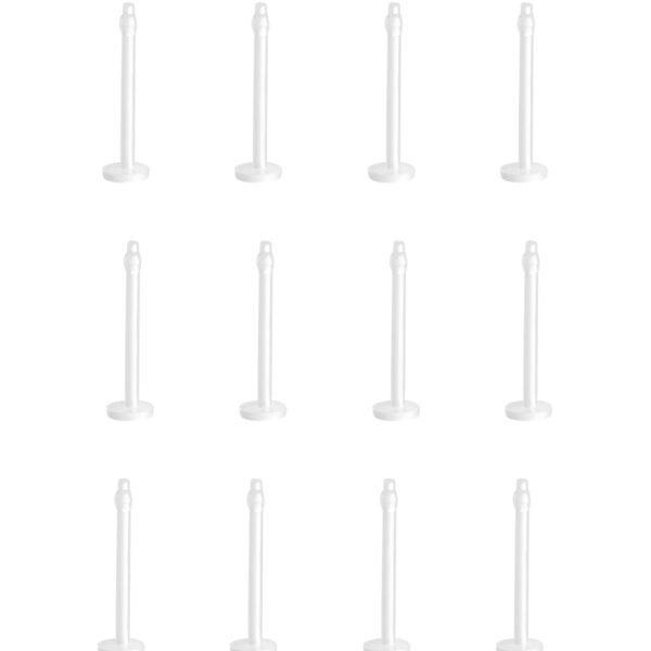 Body Jewelry Women's 22g Clear Retainer Nose 12pk