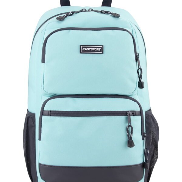 Eastsport Unisex 17" Aurora Core Backpack, Aqua Sky