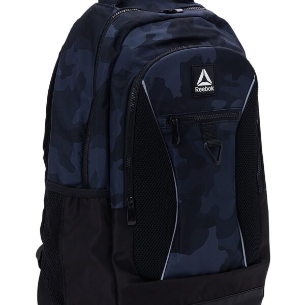 Reebok Unisex Adult Laredo 19.5" Laptop Backpack, Black Camo