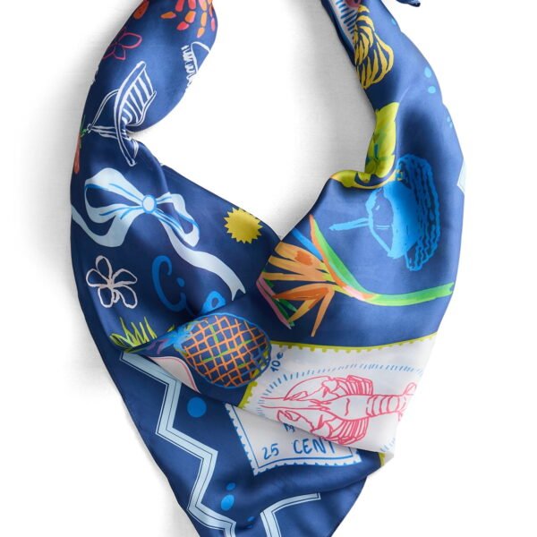 No Boundaries Printed Square Scarf, Women’s