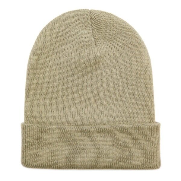 Stromguard Men Women Knit Skully Beanie Hat Ski Cap Cuff Slouchy Plain Solid Warm Winter - Beige