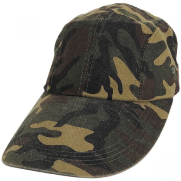 VHS Long Bill Adjustable Baseball Cap - ADJUSTABLE - Camouflage