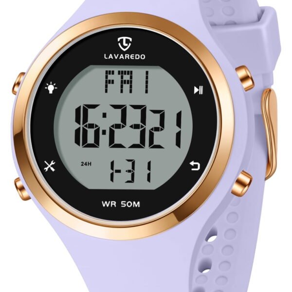 Bomieux Watches for Women,Digital Sport Womens Watch with Alarm/Stopwatch/Chronograph Christmas Gifts for Women