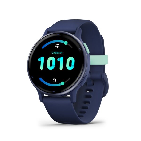 Garmin vivoactive® 5, Health and Fitness GPS Smartwatch, AMOLED Display, Up To 11 Days Of Battery, Navy
