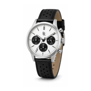 Royal Kinzy Tempo 42mm Panda Black Chronograph Watch